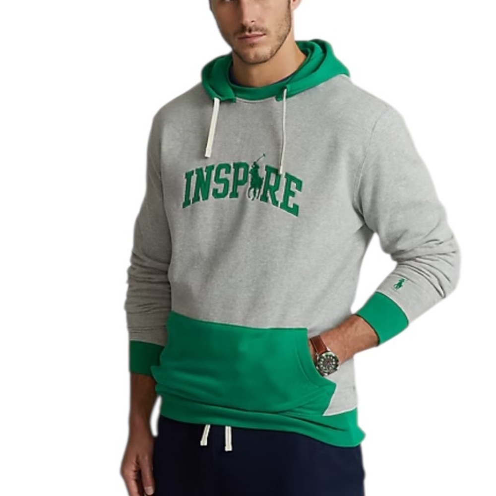 Polo Ralph Lauren Inspire Fleece Hoodie 5XB Big Pony Preppy Crew Neck